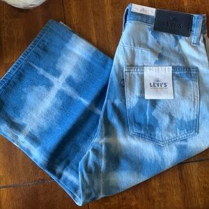 Levi’s Limited Edition Tie-Dye Japanese Denim Culottes size 25- NWT #0200
